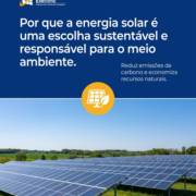 Por que a energia solar é uma escolha sustentável e responsável para o meio ambiente