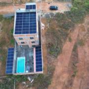 Instalação de Painel Solar em Casa de Praia em Arembepe/BA