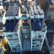 Energia Solar Comercial - Instalação realizada em Condomínio Comercial - Fundação Politécnica