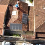 Usina Solar instalada na Rua M em Mariana/MG