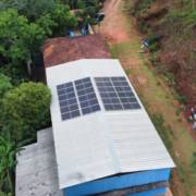Usina Solar instalada em Mariana/MG