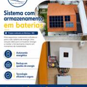Sistema de Energia Solar com Baterias em Mariana - MG