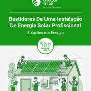 Bastidores De Uma Instalação De Energia Solar Profissional