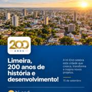 Hi-End celebra os 200 anos de Limeira!
