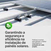 Garantindo a segurança e eficiência na instalação de painéis solares