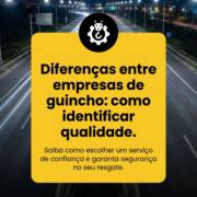 Diferenças entre empresas de guincho: como identificar qualidade
