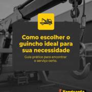 Como escolher o guincho ideal para sua necessidade