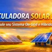 Simulador de Economia com Energia Solar em São Paulo