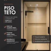 Por que escolher um box frontal piso-teto?