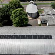 Instalação de sistema fotovoltaico solar na Fraternidade Católica O Caminho de Foz. #energiasolar