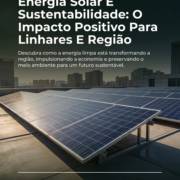 Energia Solar E Sustentabilidade: O Impacto Positivo Para Linhares E Região