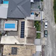 Rafael Bom Viver – Biguaçu Potência de 4,4 kWp Economia anual de R$ 3.800,00