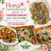 Surpreenda no Dia das Mães com Saladas Decoradas e Flores Comestíveis