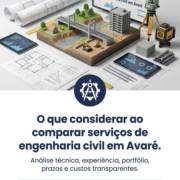 O que considerar ao comparar serviços de engenharia civil em Avaré