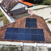 Energia Solar em Seropédica, RJ: 8 Módulos Instalados