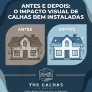 Antes E Depois: O Impacto Visual De Calhas Bem Instaladas