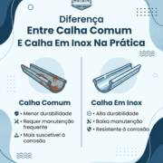 Diferença Entre Calha Comum E Calha Em Inox Na Prática
