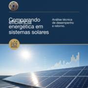 Comparando eficiência energética em sistemas solares