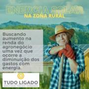 Instalação de energia solar em áreas rurais: vantagens e considerações.
