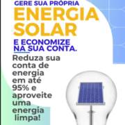 Reduza sua conta de energia em até 95%
