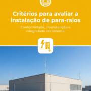 Critérios para avaliar a instalação de para-raios