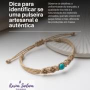 Dica para identificar se uma pulseira artesanal é autêntica