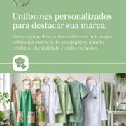 Uniformes personalizados para destacar sua marca