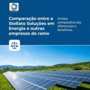 - Comparação entre a Stellato Soluções em Energia e outras empresas do ramo