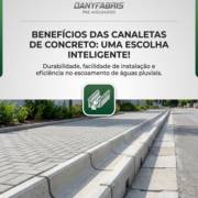 Benefícios das canaletas de concreto: uma escolha inteligente!