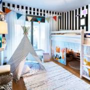 Personalizando o quarto das crianças com móveis planejados.