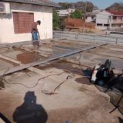 LIMPEZA DE PLACAS SOLAR E IMPERMEABILIZAÇÃO DE LAJE