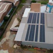 Usina industrial de 111,24 Kwp na Serra, ES