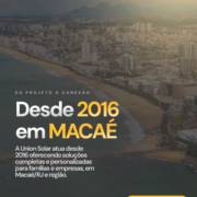 Desde 2016 em Macaé
