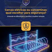 Cercas elétricas ou concertinas: qual escolher para segurança?