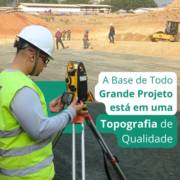 A base de todo grande projeto, está em uma topografia de qualidade.