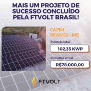 Usina Solo - Projeto Concluído em Capim Branco/MG