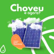 Como Funciona a Energia Solar em Dias de Chuva