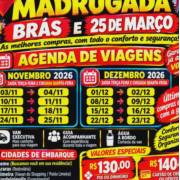 Agenda da feirinha da madrugada