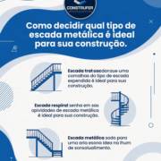 Como decidir qual tipo de escada metálica é ideal para sua construção.