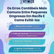 Os Erros Contábeis Mais Comuns Entre Pequenas Empresas Em Recife E Como Evitá-los