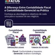 A Diferença Entre Contabilidade Fiscal e Contabilidade Gerencial na Prática