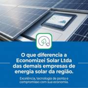 O que diferencia a Economizei Solar Ltda das demais empresas de energia solar da região