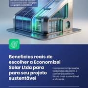 Benefícios reais de escolher a Economizei Solar Ltda para seu projeto sustentável