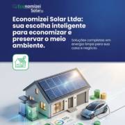 Economizei Solar Ltda: sua escolha inteligente para economizar e preservar o meio ambiente