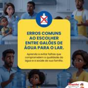 Erros comuns ao escolher entre galões de água para o lar