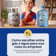 Como escolher entre gás e água para sua casa ou empresa