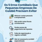 Os 5 Erros Contábeis Que Pequenas Empresas De Cuiabá Precisam Evitar