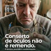 Conserto de Óculos não é remendo