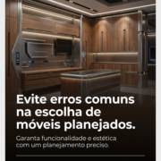Evite erros comuns na escolha de móveis planejados