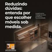 Reduzindo dúvidas: entenda por que escolher móveis sob medida